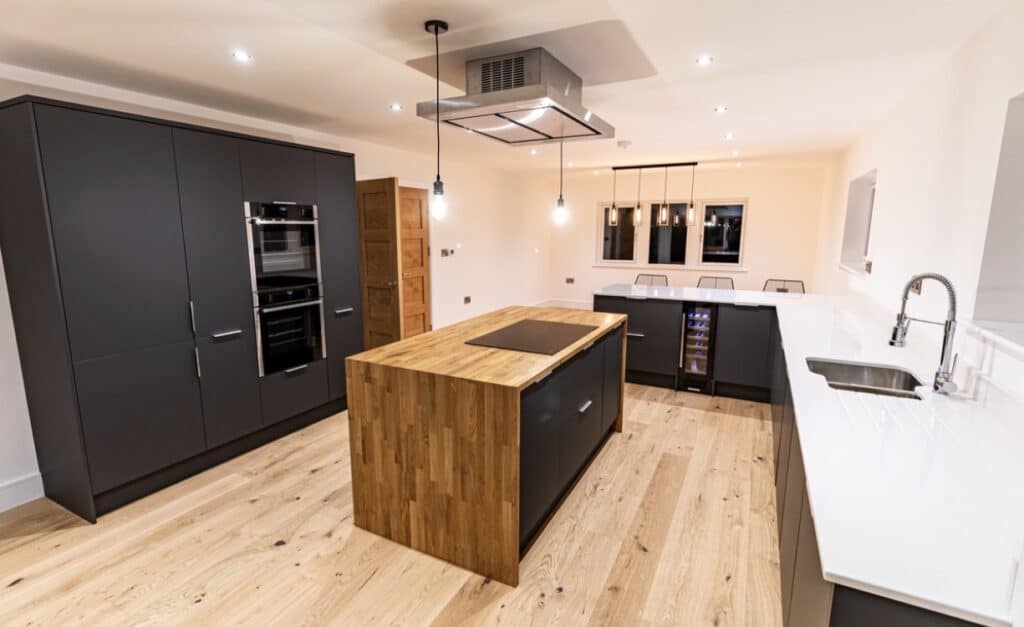 Kitchen built by S and M Proud Builders